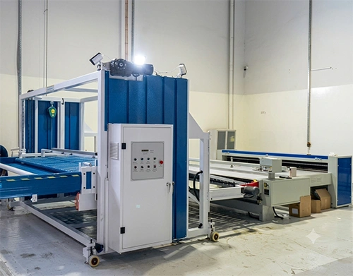Automatic Leather Stacker
