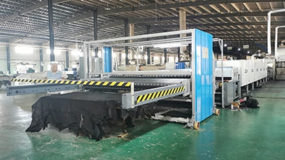Automatic Leather Stacker