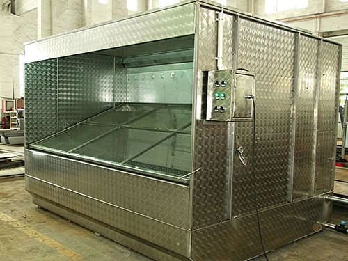 Manual Spray Booth for Leather Finishing
